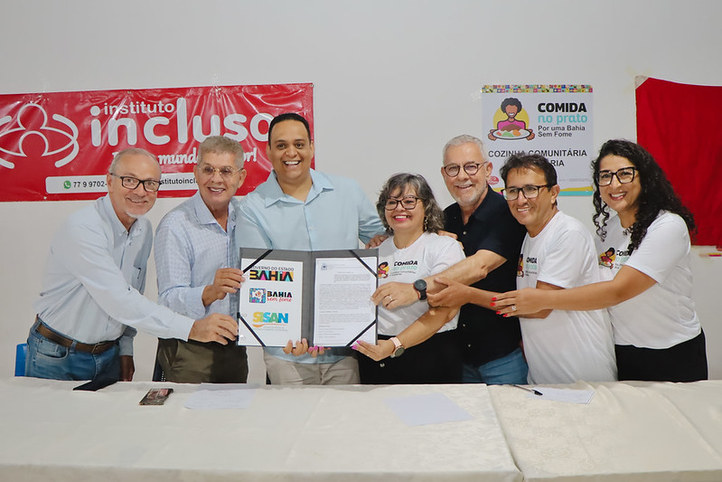 Instituto Incluso inaugura projeto Comida no Prato e reforça rede de combate à fome em Vitória da Conquista